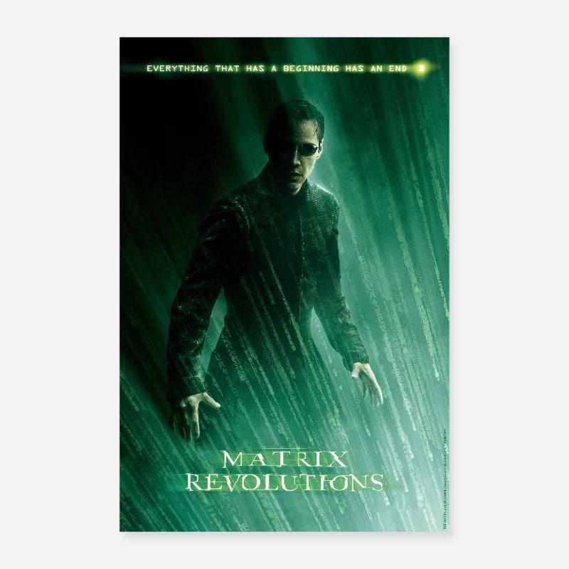 The Matrix Neo Filmplakat Poster 60x90 cm
