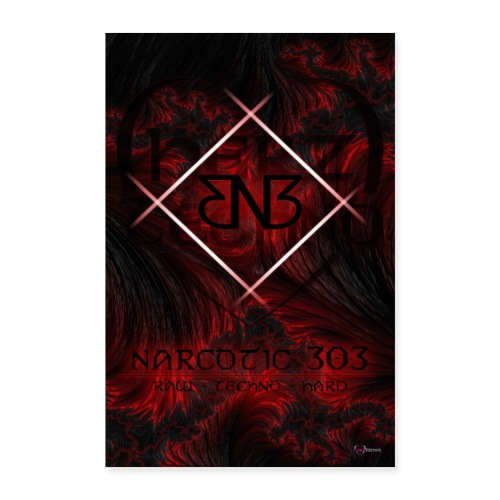 Poster Narcotic 303 Logo - Poster 60x90 cm