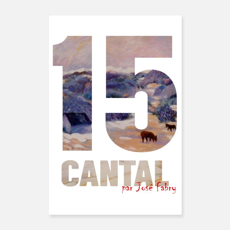 José Fabry - Cantal 15 - 2 Poster 60 x 90 cm