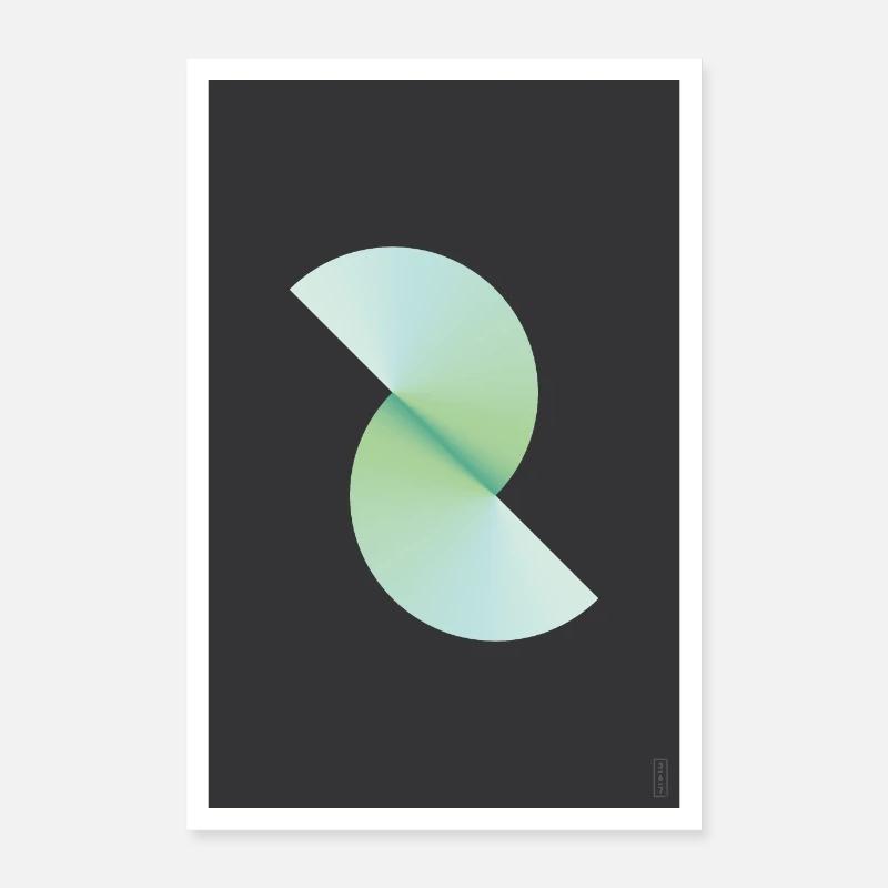 Split - Verdant - Dark Poster 24" x 35" (60x90 cm)