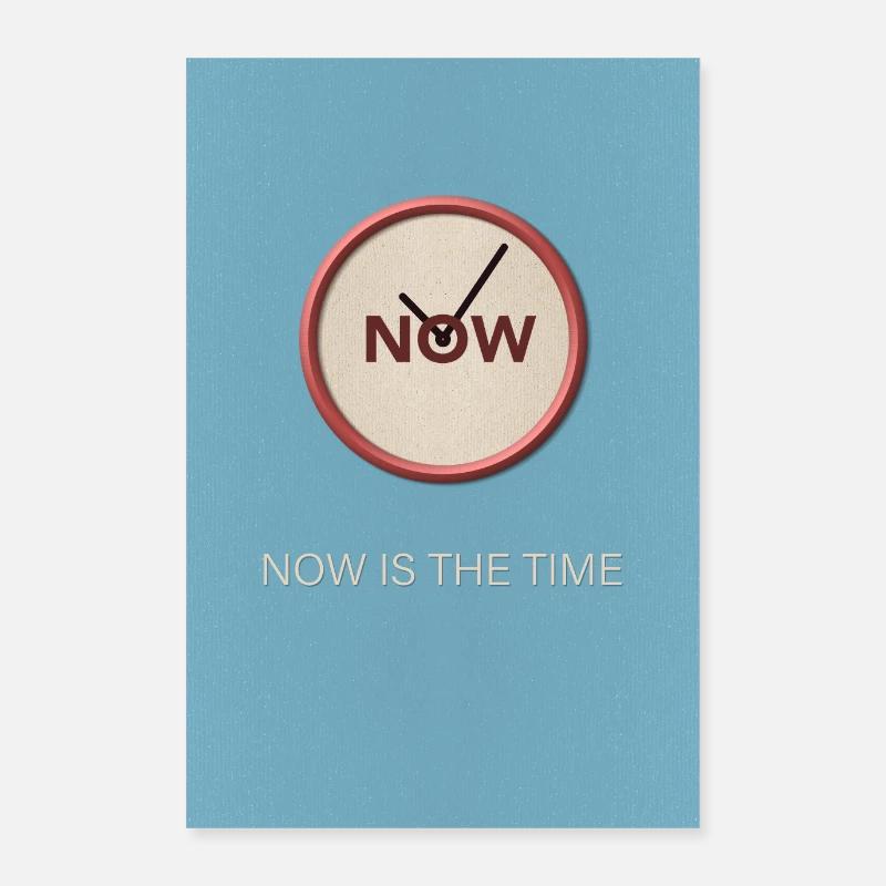 now Poster 24" x 35" (60x90 cm)