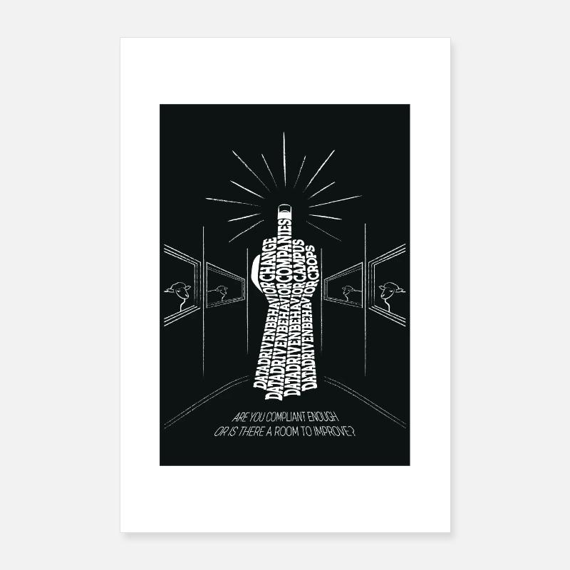 Conformité Moutons Poster 60 x 90 cm
