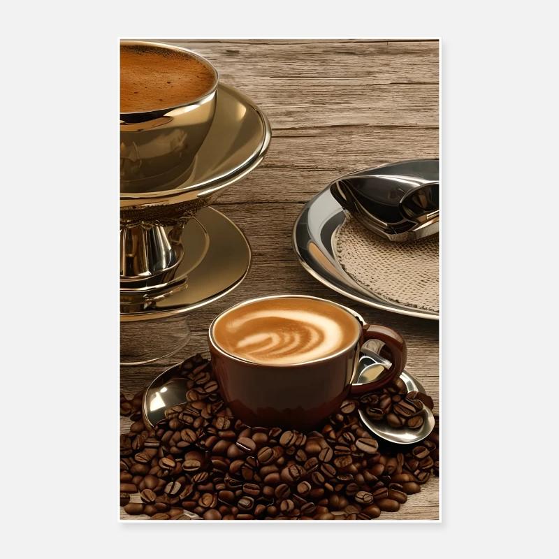 Great Coffee Drink Poster For The Kitchen Poster 24" x 35" (60x90 cm)
