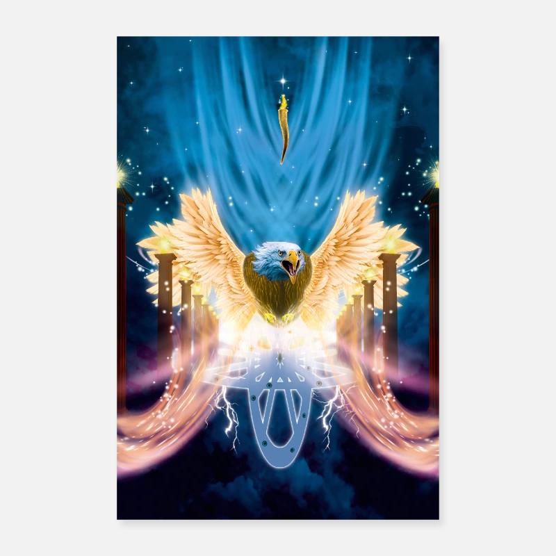 La créature aigle Poster 60 x 90 cm