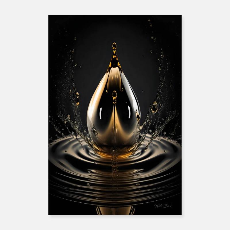 Déposer chrome 2 Poster 60 x 90 cm