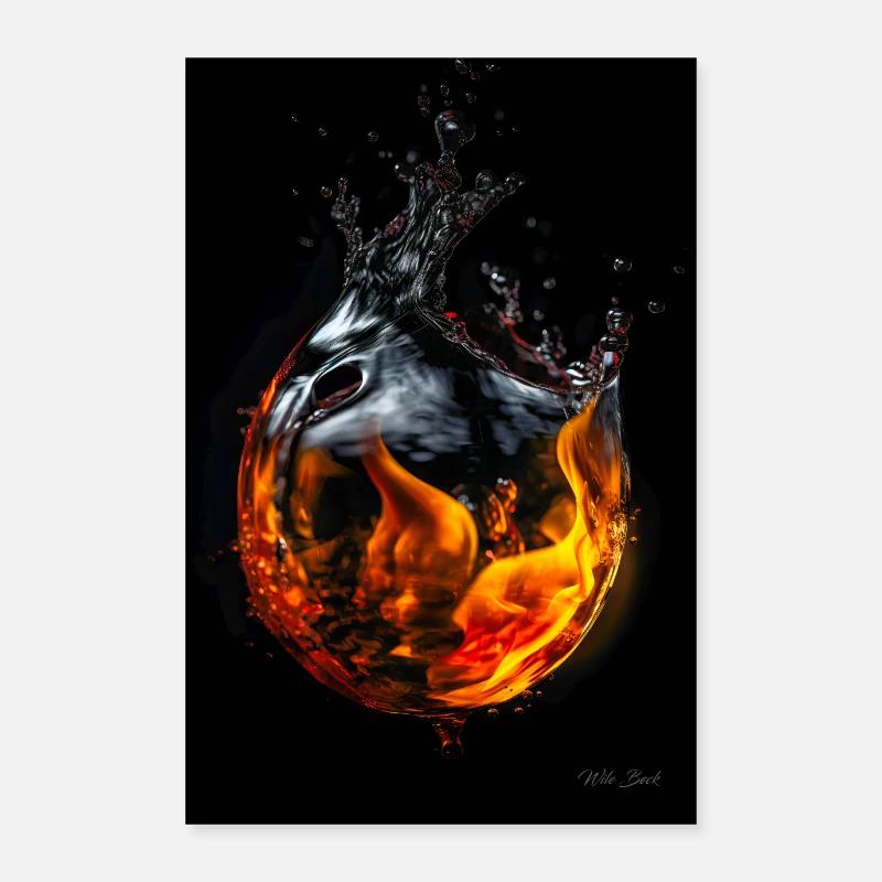 Lâche le feu 6 Poster 60 x 90 cm