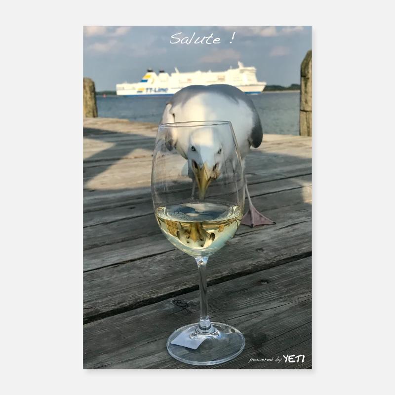 Saluer Poster 60 x 90 cm