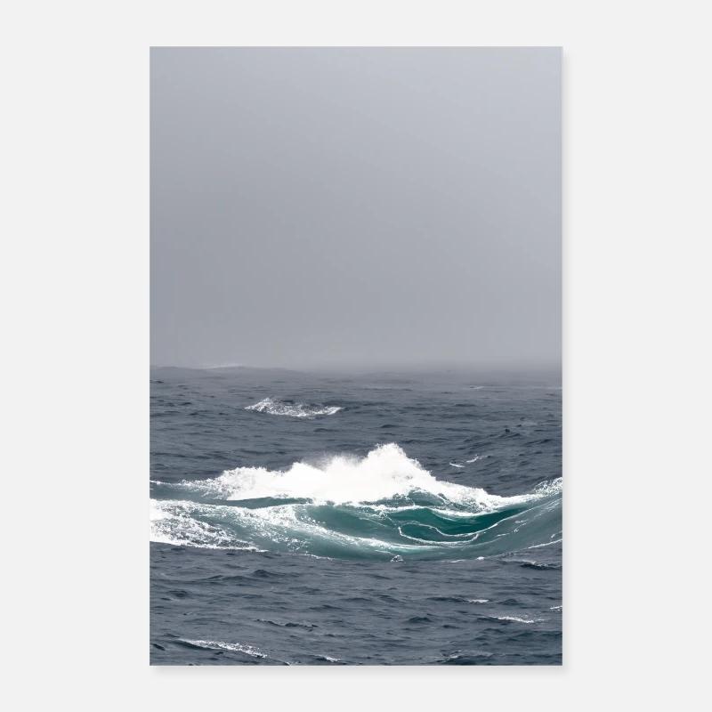 Meeressturm Poster 60x90 cm