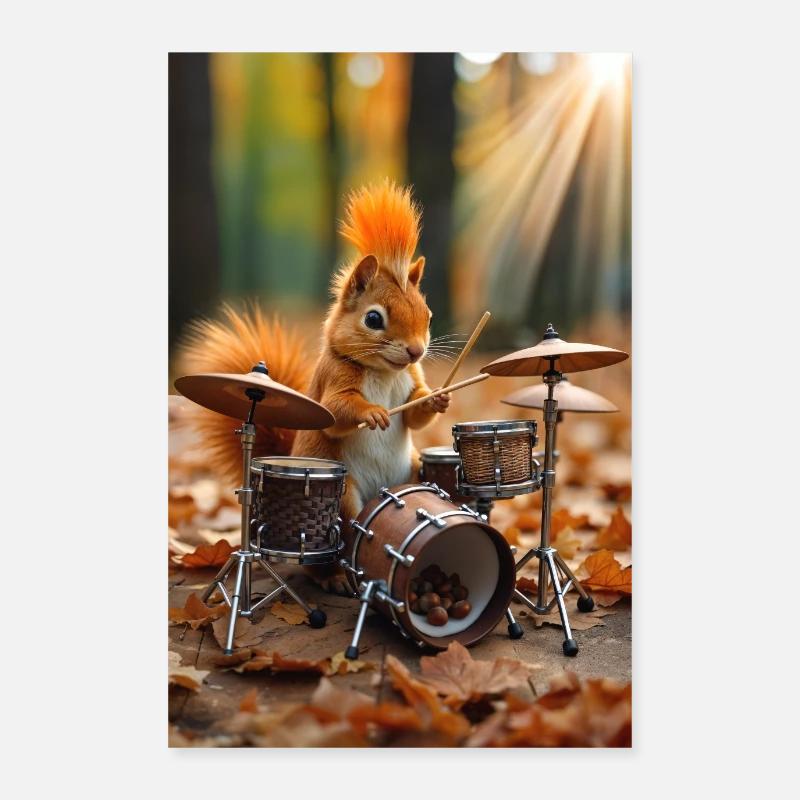 Rhythm of the forest Poster 24" x 35" (60x90 cm)