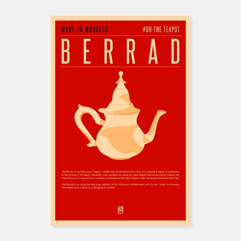 MADE IN MOROCCO - BERRAD Poster 60 x 90 cm