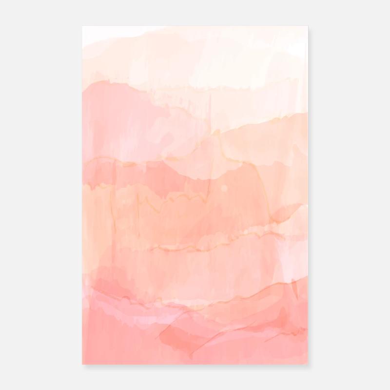 Pink marble Poster 24" x 35" (60x90 cm)