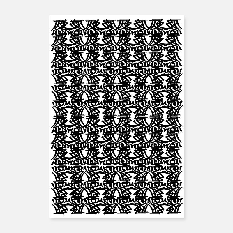 UNI-Struktur Poster 60x90 cm