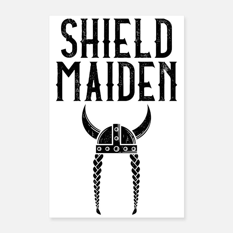 Bouclier Maiden Poster 60 x 90 cm