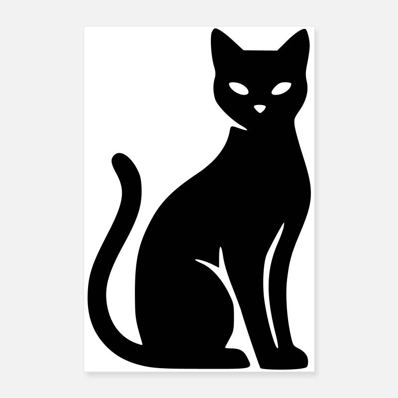 chat Poster 60 x 90 cm