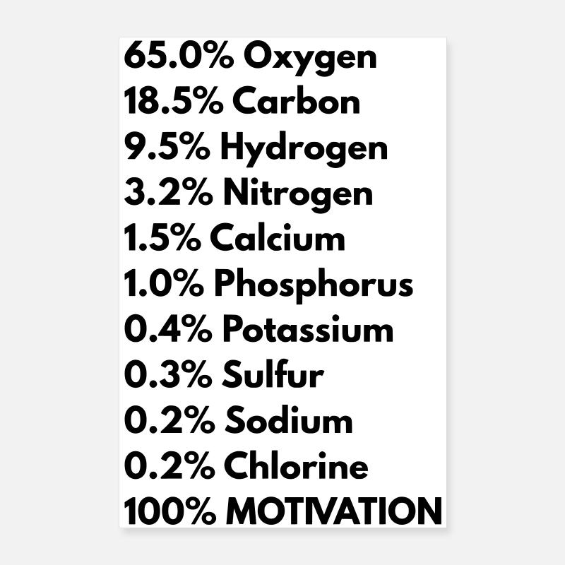 Menschlicher Körper Poster 60x90 cm