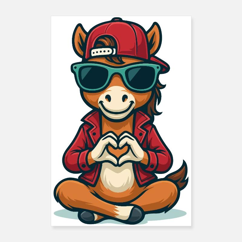 Aimer les vibrations de Colt Poster 60 x 90 cm