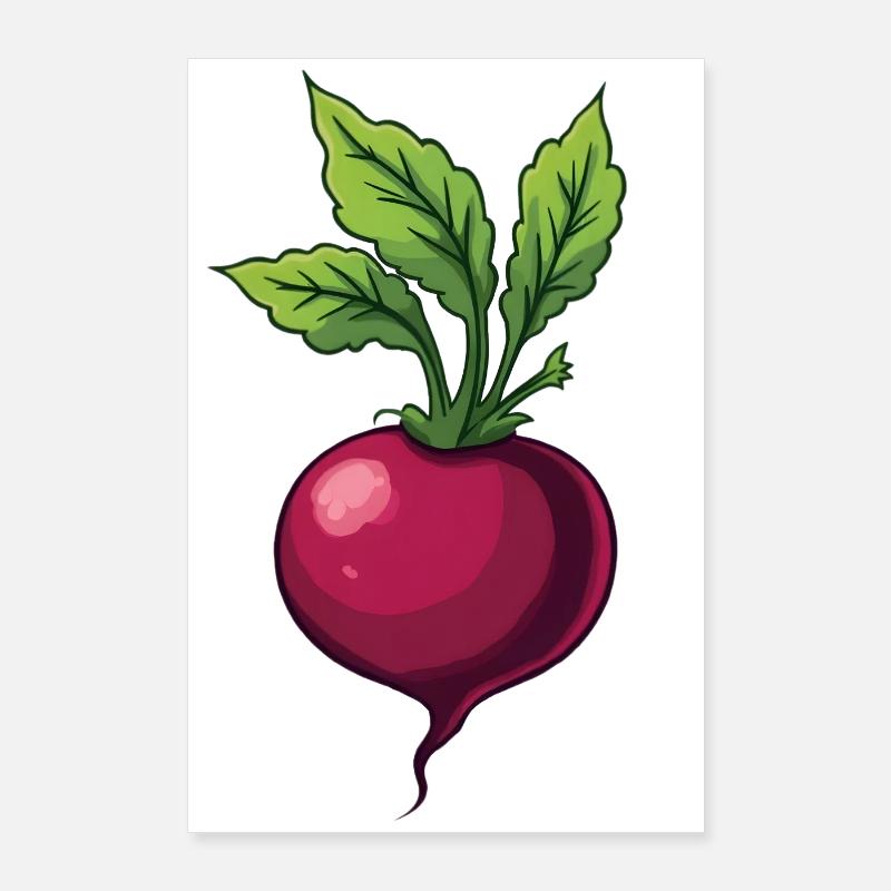 Betterave Poster 60 x 90 cm