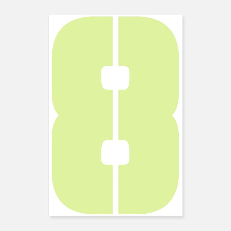 8 Poster 24" x 35" (60x90 cm)