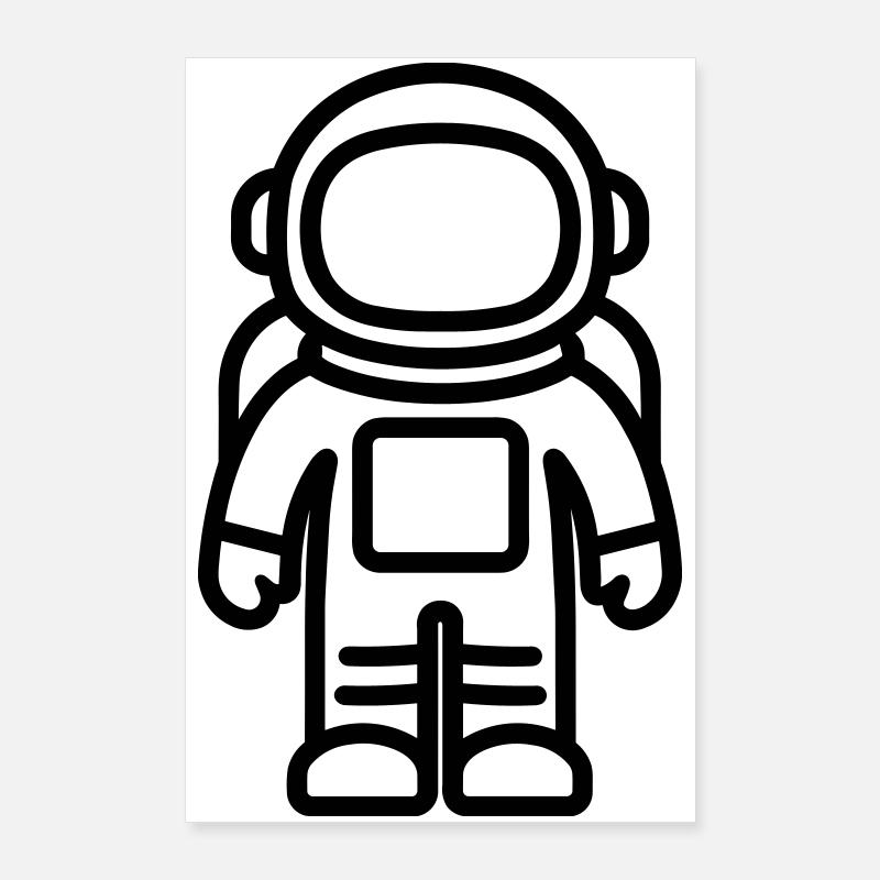 astronaute Poster 60 x 90 cm