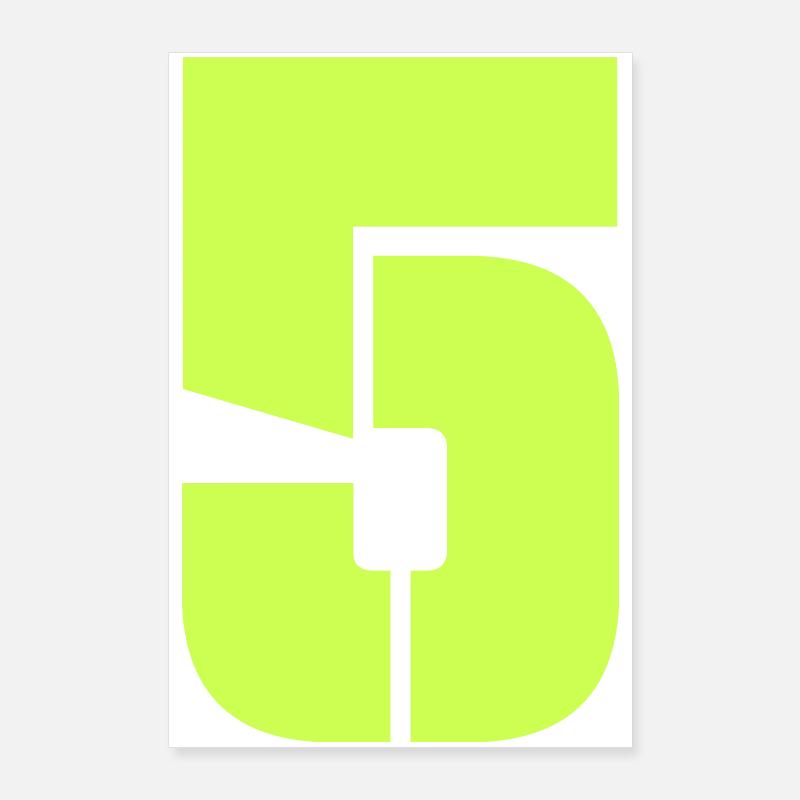 5 Poster 60x90 cm