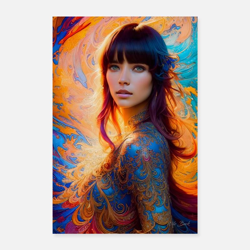 Colorful Beauty 1 Poster 24" x 35" (60x90 cm)