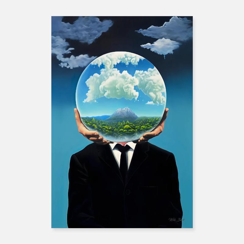 C’est à nous de décider Poster 60 x 90 cm