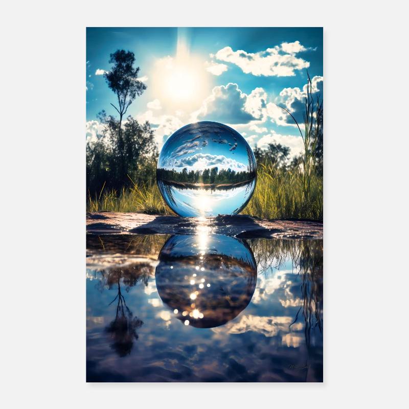 Reflection Poster 24" x 35" (60x90 cm)