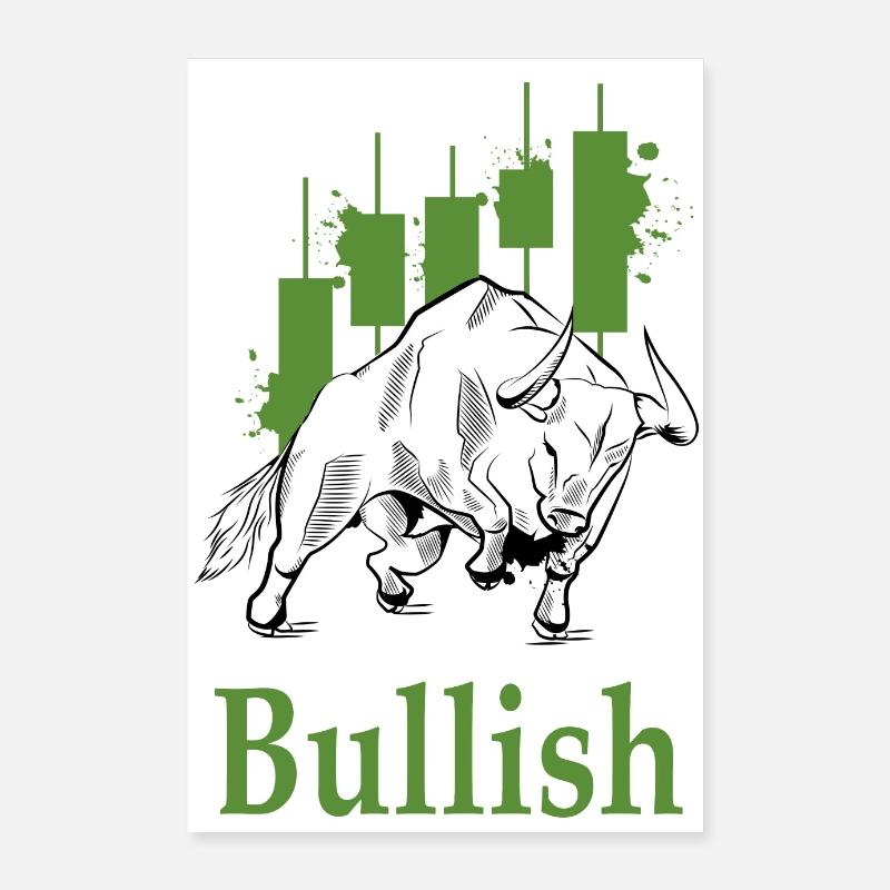 bullish Poster 60x90 cm