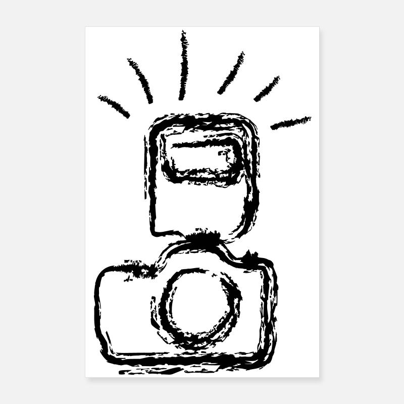 Fotokamera Poster 60x90 cm