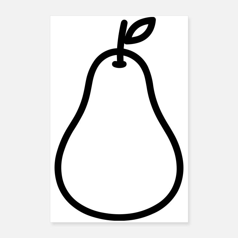 pear Poster 24" x 35" (60x90 cm)