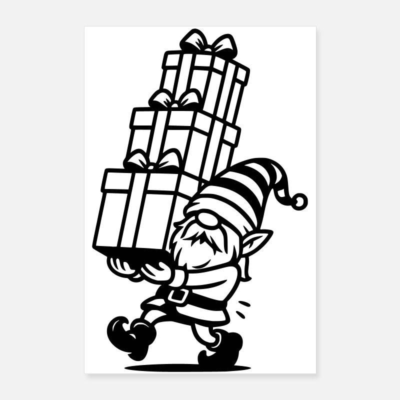 wichtel geschenke Poster 60x90 cm