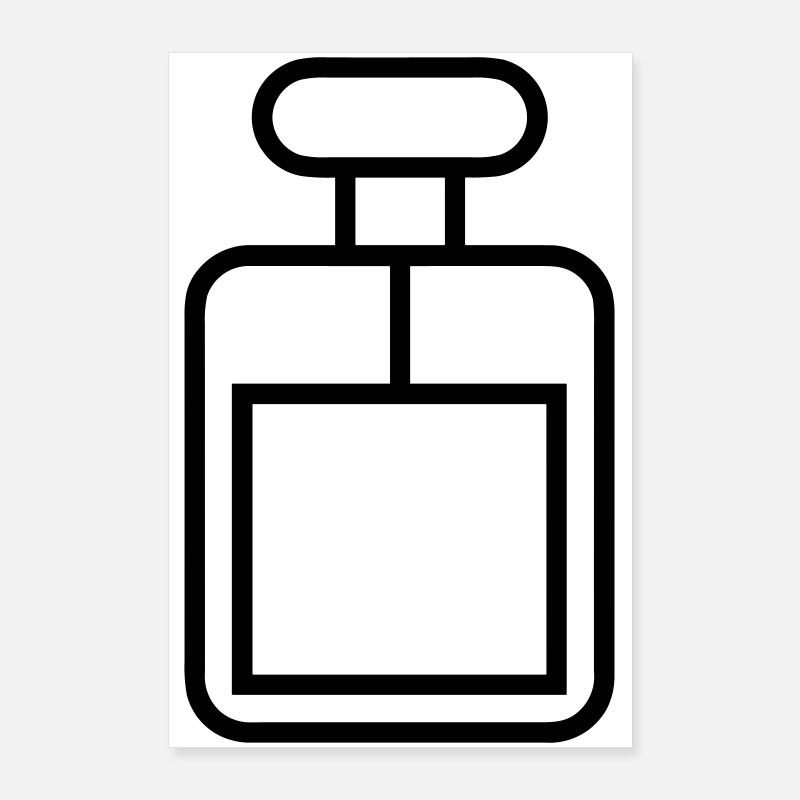 flacon de parfum Poster 60 x 90 cm