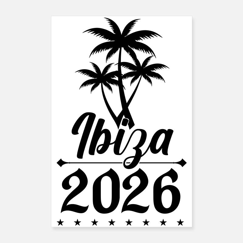 Ibiza 2026 Poster 60x90 cm