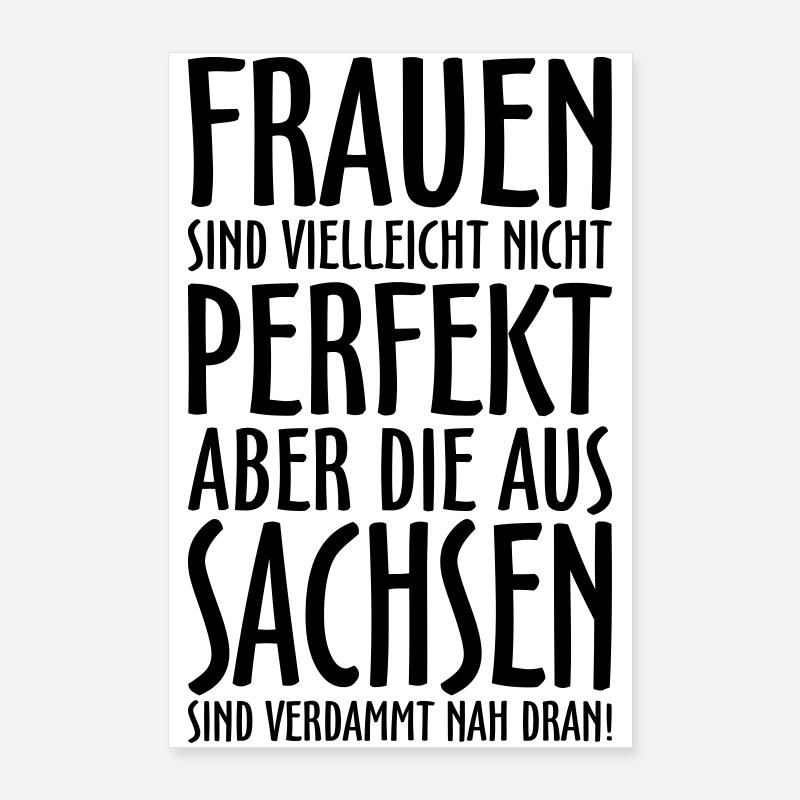 Frauen aus Sachsen Poster 60x90 cm