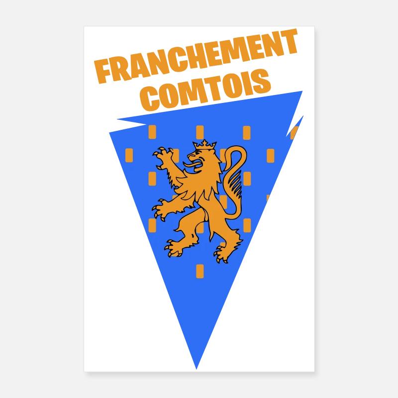 Frankly Comtois Poster 24" x 35" (60x90 cm)