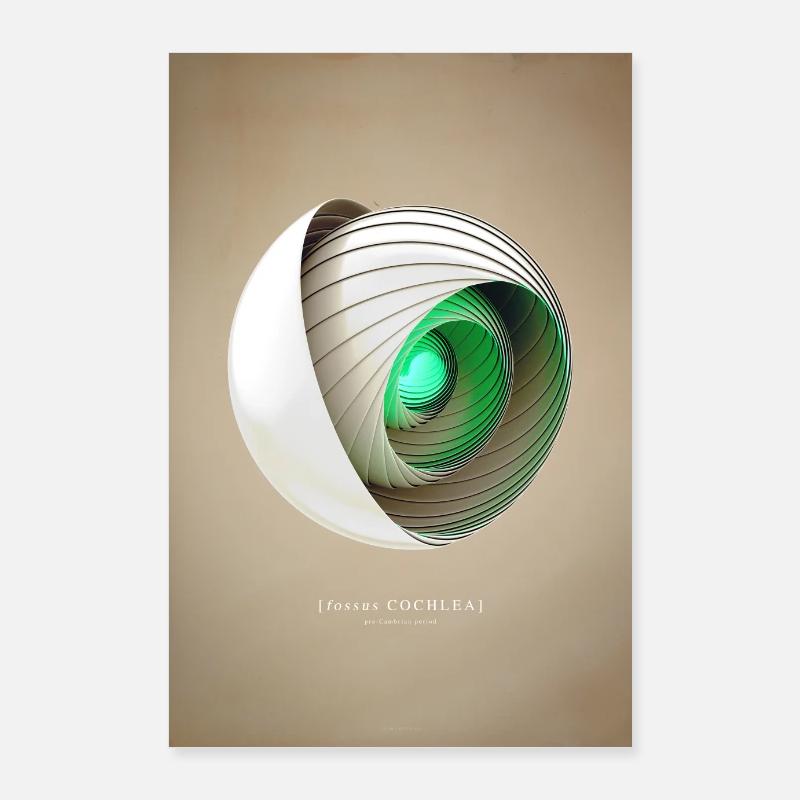 Shell one Poster 24" x 35" (60x90 cm)