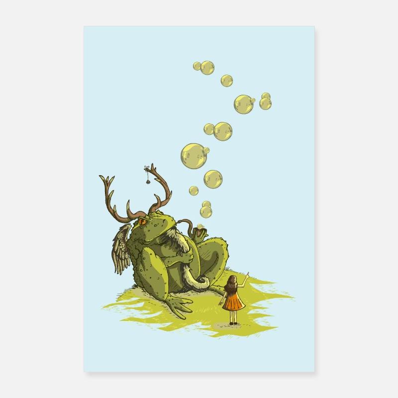 Hey Mister toad Poster 24" x 35" (60x90 cm)