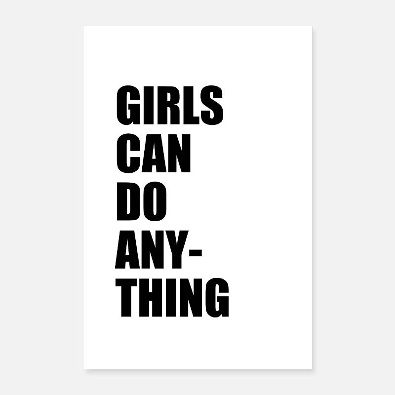 Affiche de typographie Poster 60 x 90 cm