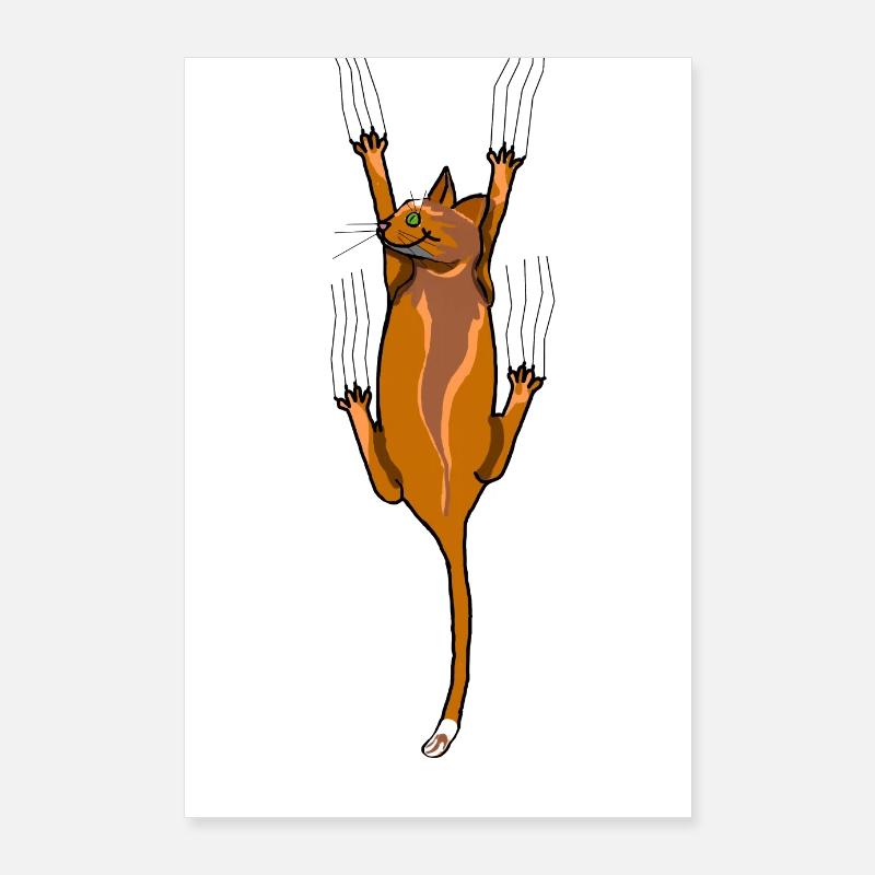 chat Poster 60 x 90 cm