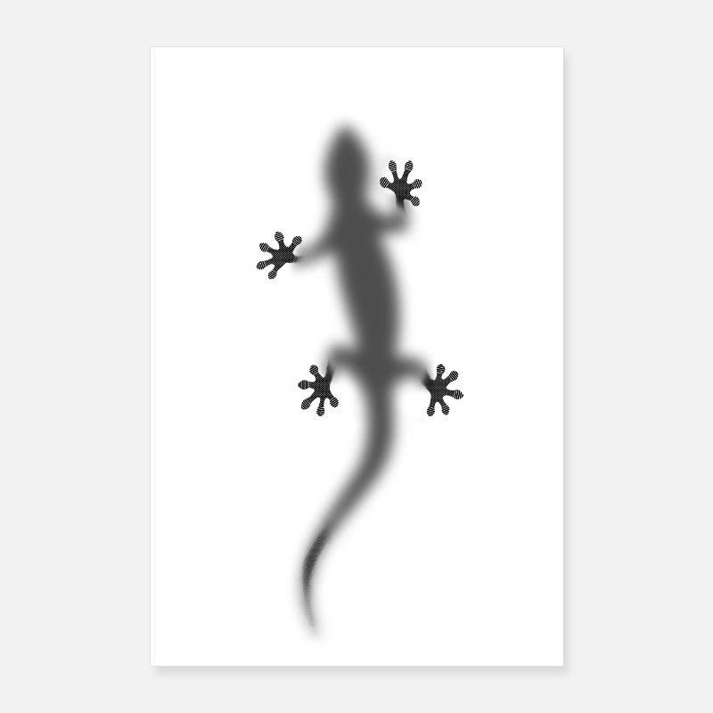 Gecko Poster 24" x 35" (60x90 cm)