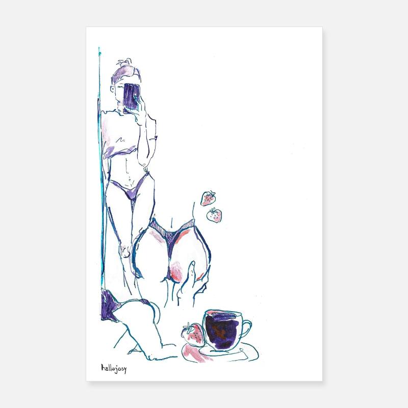 Sugar popo - Poster 24" x 35" (60x90 cm) - white