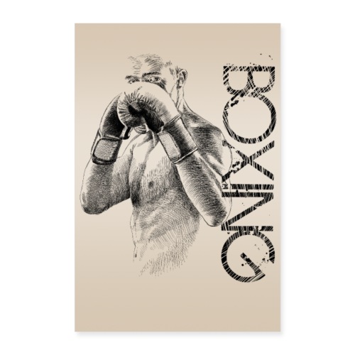 Boxer - Poster 60x90 cm