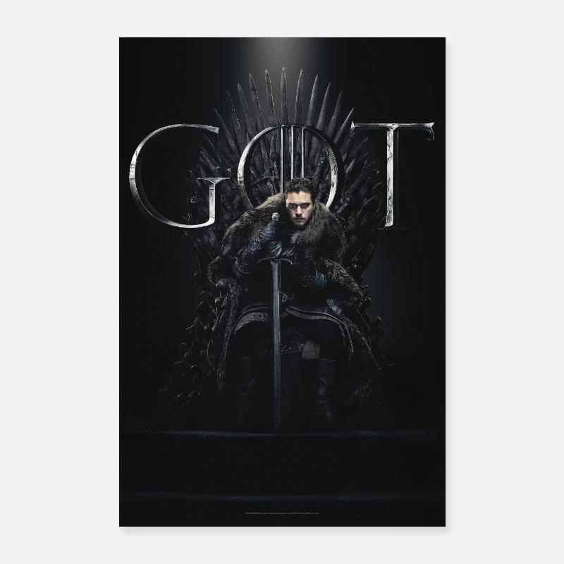 Game Of Thrones Jon Schnee GOT Poster 60x90 cm