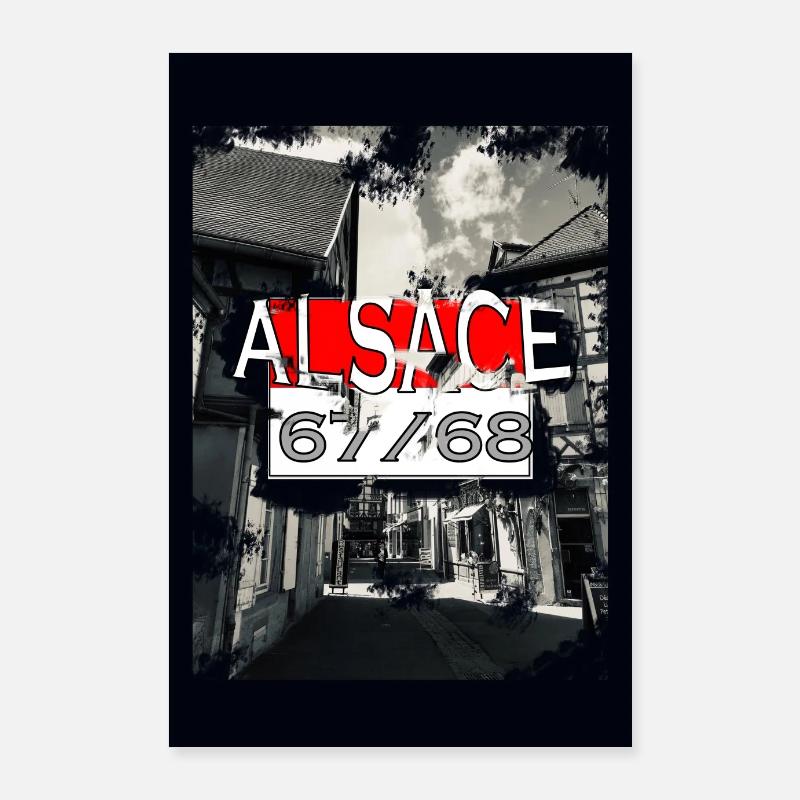 Alsace Old Style Poster 24" x 35" (60x90 cm)