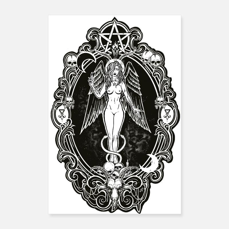 Baphomet's Girlfriend Poster 24" x 35" (60x90 cm)