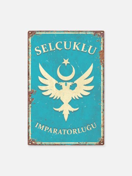 Selçuklu - Poster 60x90 cm - Weiß