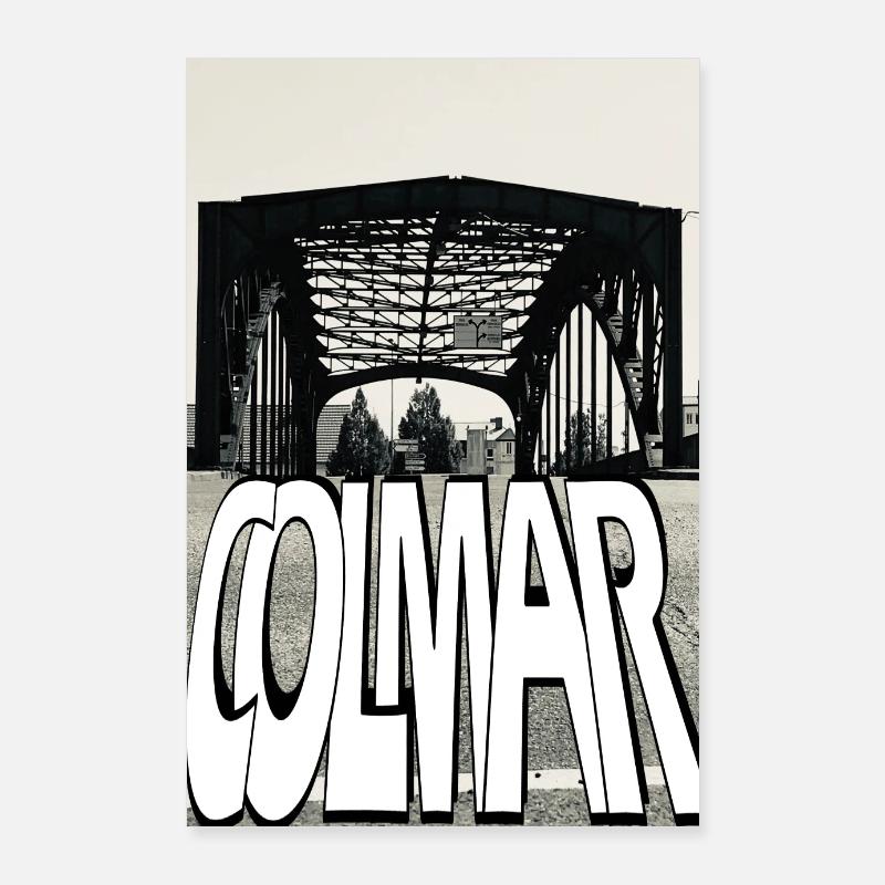 Colmar Graph Pont Poster 60 x 90 cm