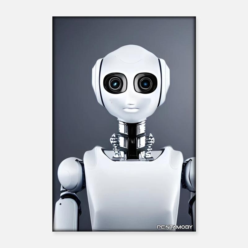 Roboter Zukunft Technik Wissenschaft Android Poster 60x90 cm