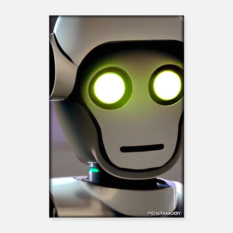 Roboter Zukunft Technik Wissenschaft Android Poster 60x90 cm