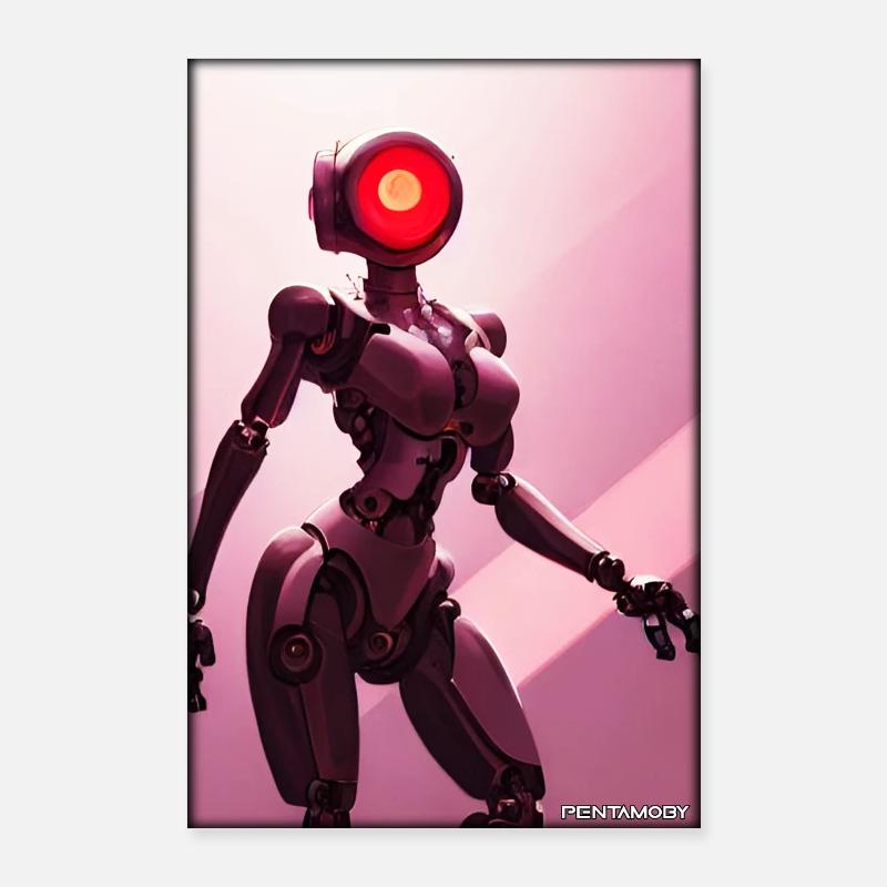 Roboter Zukunft Wissenschaft Sci-Fi Maschine Poster 60x90 cm